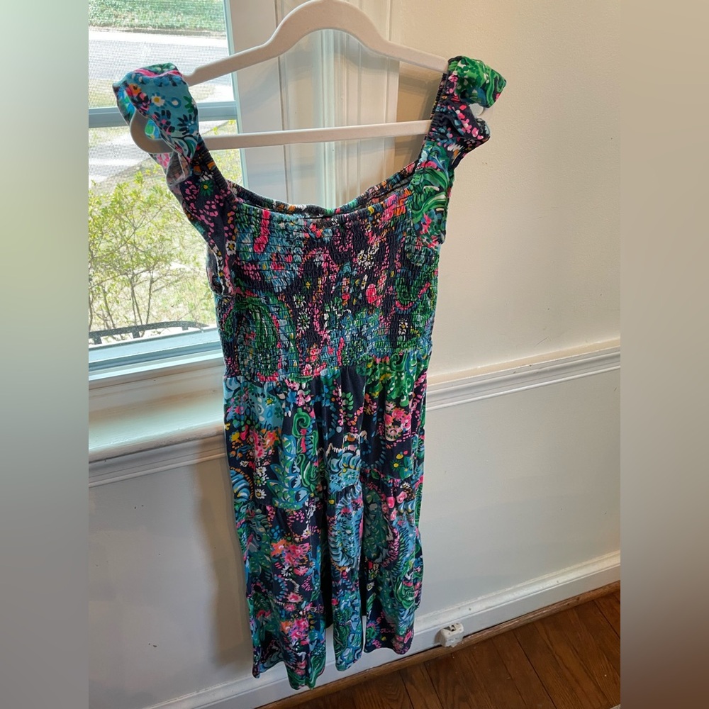 Floral Multicolor Sleeveless Dress